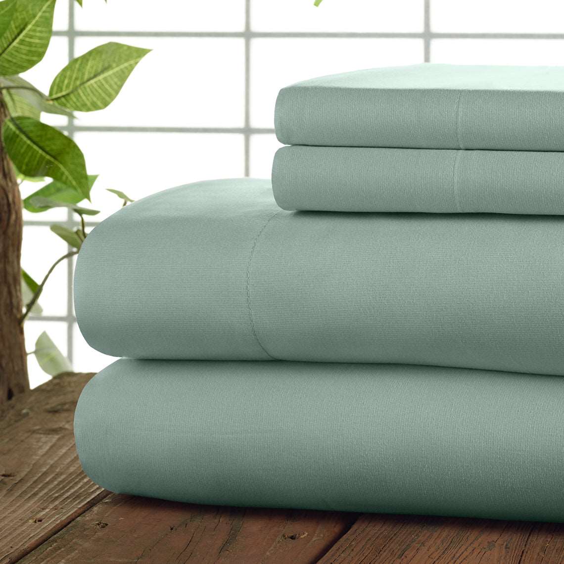  Kathy Ireland Home Kathy Ireland 6-Piece Microfiber Ultra Soft Sheet Set - Full - Bonton