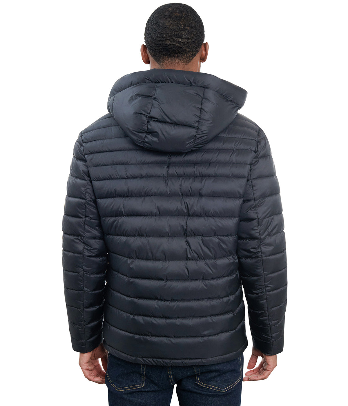  Michael Kors Hooded Packable Jacket Black - Black - Bonton