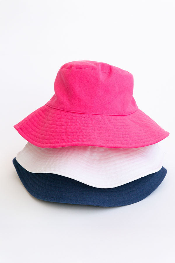  Cabana Life White Bucket Hat - Default Title - Bonton