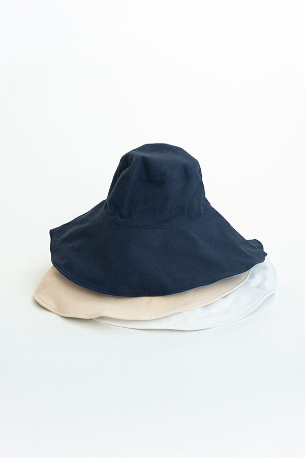  Cabana Life White Reversible Wide Brim Sun Hat - Default Title - Bonton