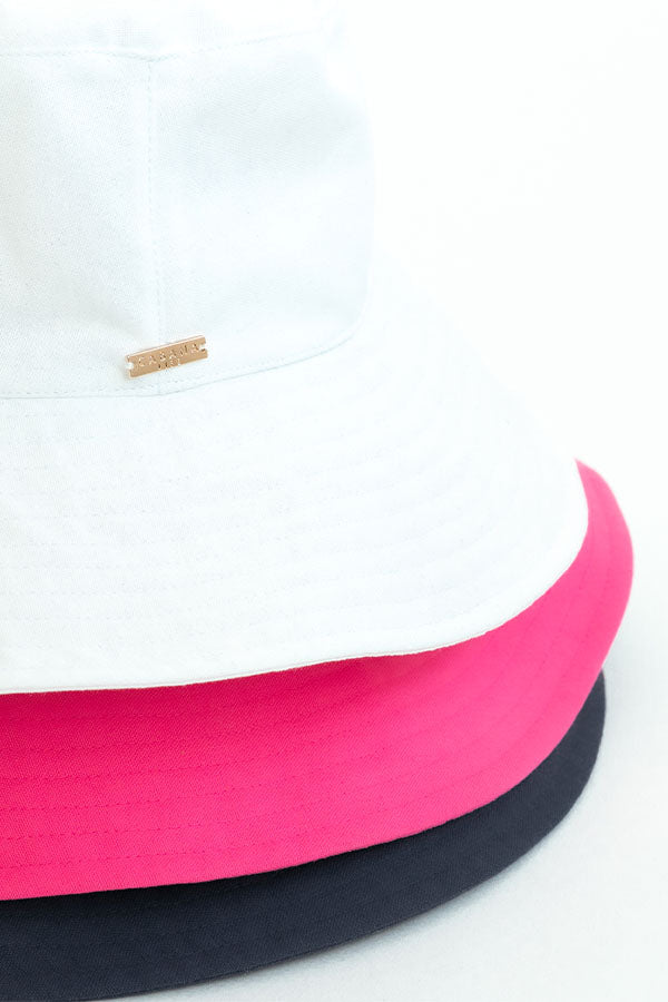  Cabana Life White Bucket Hat - Default Title - Bonton