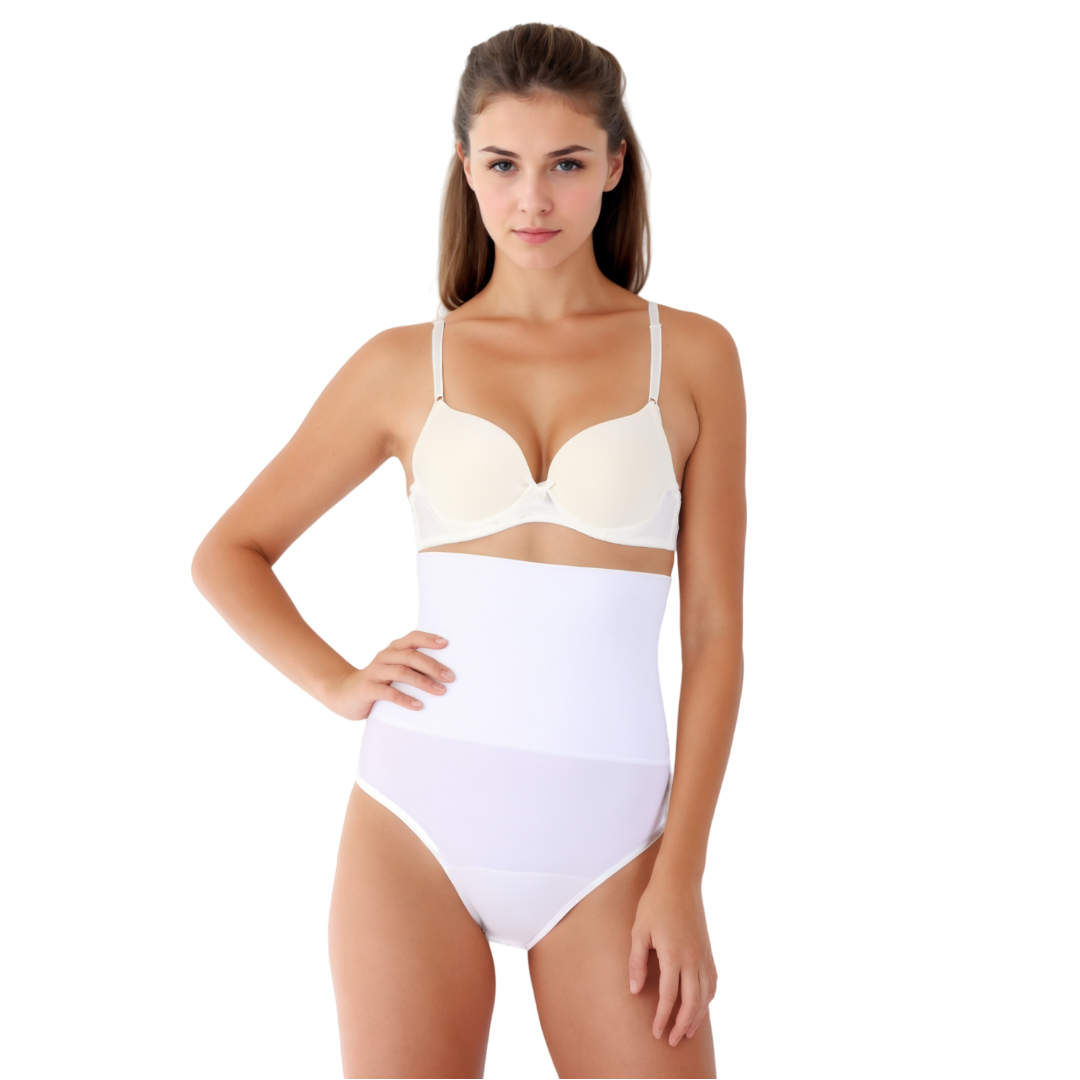  InstantFigure InstantFigure Shapewear Hi-Waist Double Control Slimming Panty WPY020 - Black - Bonton