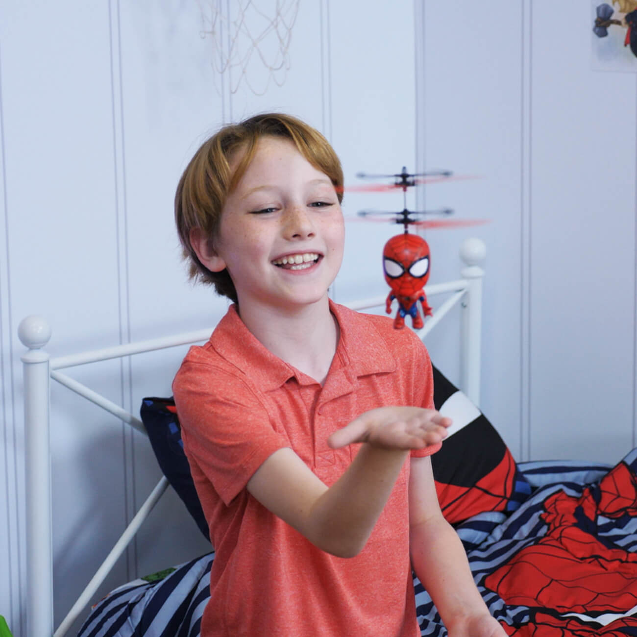  HobbyTron SpiderMan Big Head UFO - Default Title - Bonton
