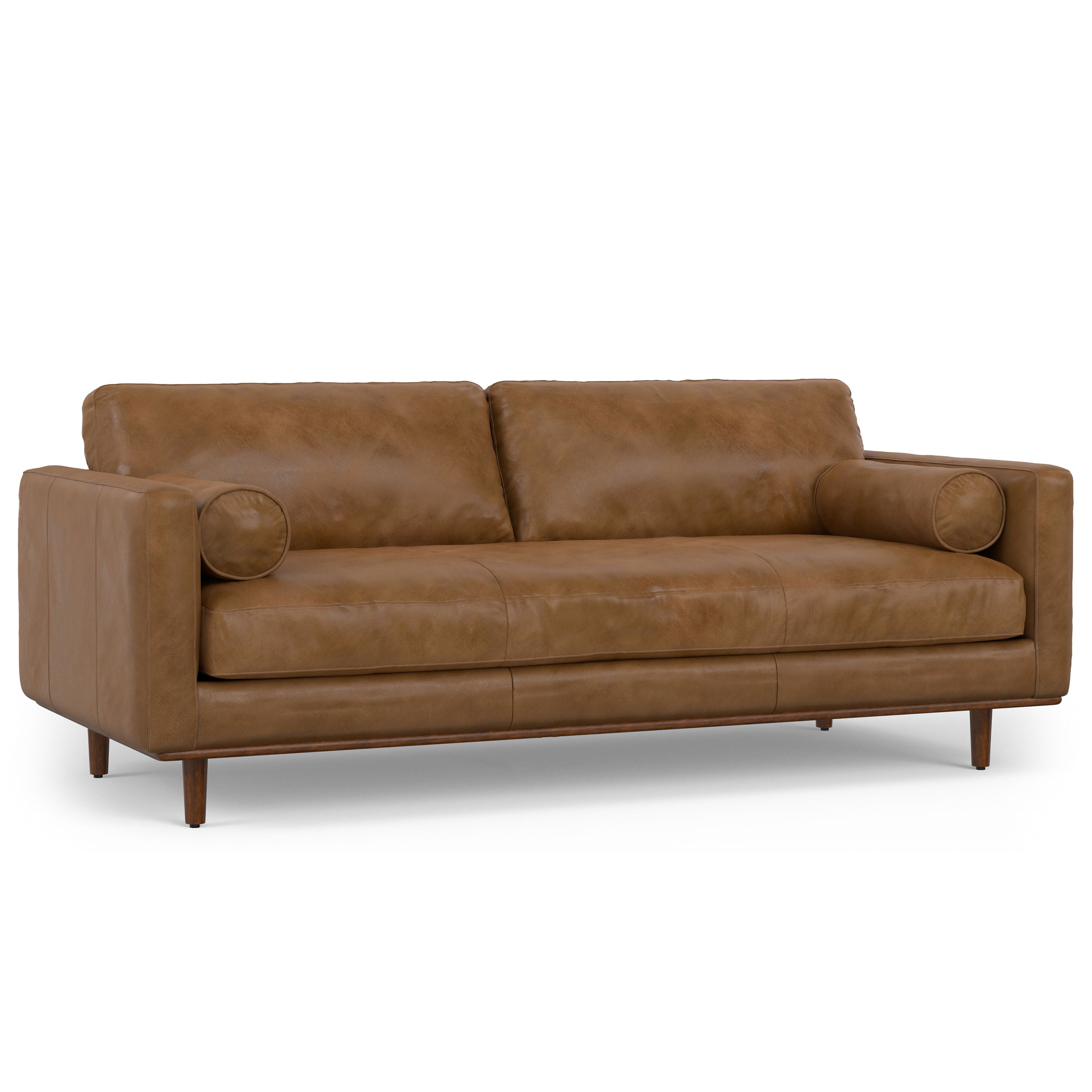  Couch Morrison - Upholstered Sofa - Dark Brown - Bonton