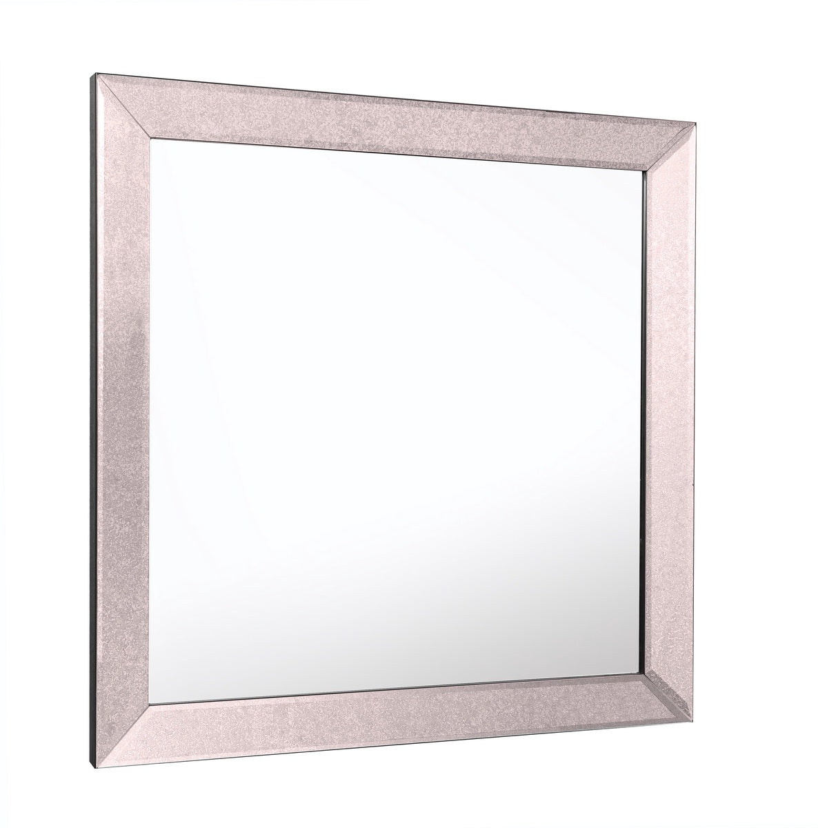  Camden Isle Bristol Square Classic Textured Frame Mirror - Default Title - Bonton