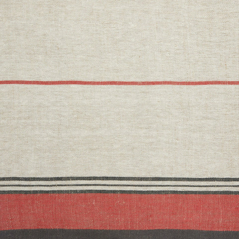 Eze Ivory & Red Tablecloth