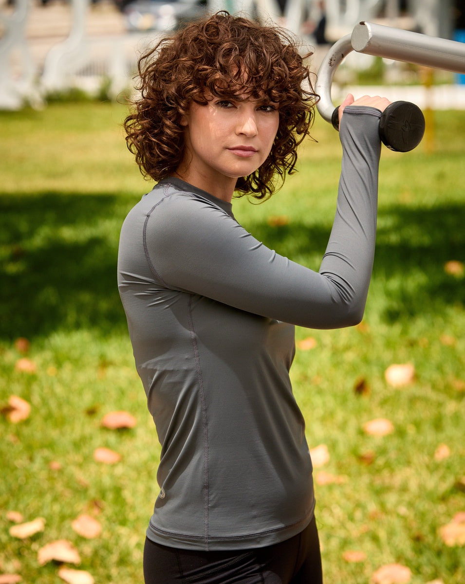  BloqUV WOMEN'S LONG SLEEVE 24/7 (2001) - Light Turquoise - Bonton