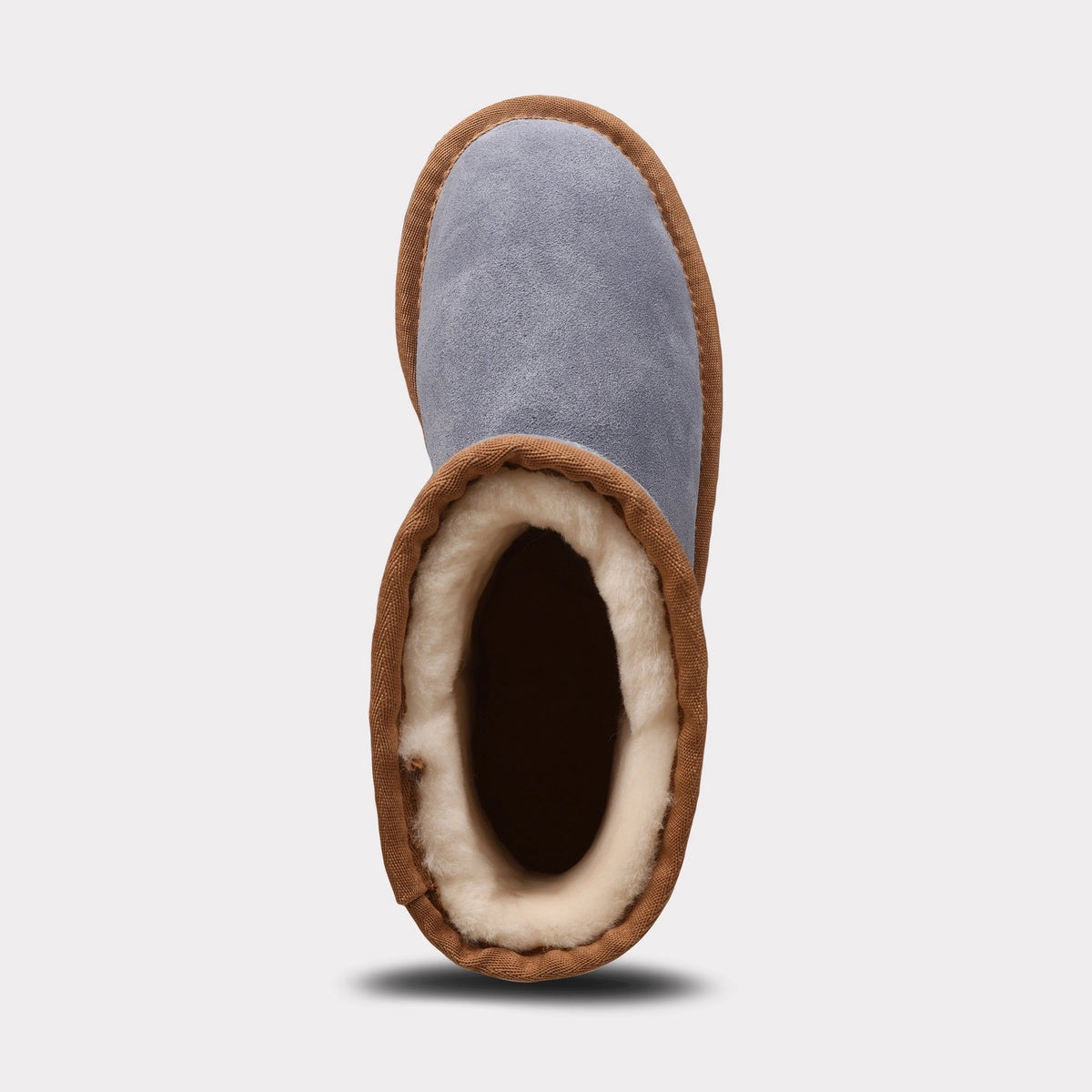  Mykos Kora Youth Slip-on Boot - Slate Blue/Chestnut - Bonton