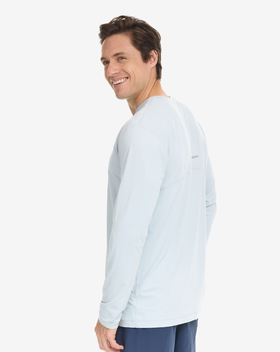  BloqUV MEN'S PERFORMANCE V-NECK (12003) - Black - Bonton