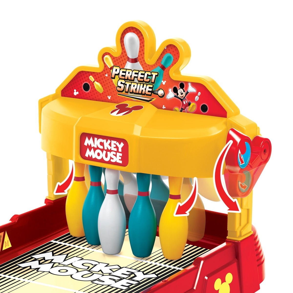  HobbyTron Mickey Mouse Bowling Play Set - Default Title - Bonton