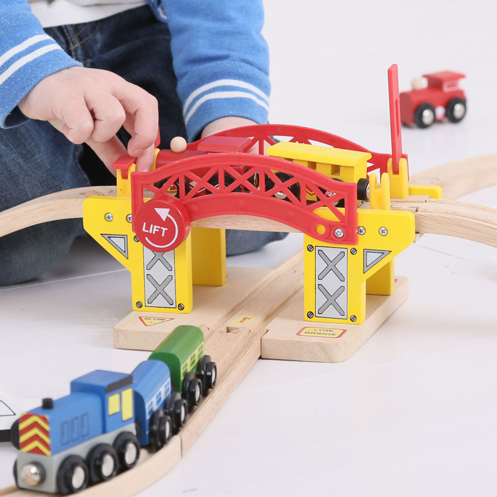  Bigjigs Toys Lifting Bridge by Bigjigs Toys US - Default Title - Bonton