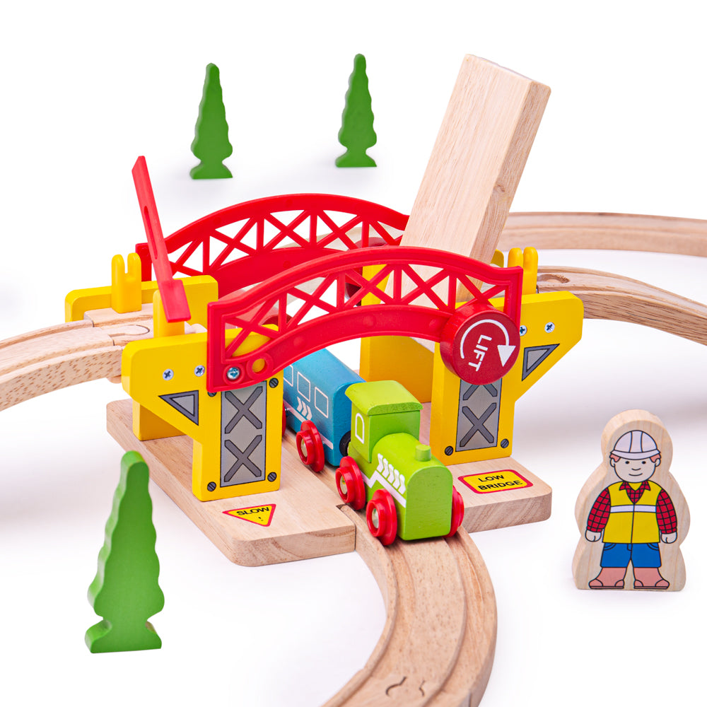  Bigjigs Toys Lifting Bridge by Bigjigs Toys US - Default Title - Bonton