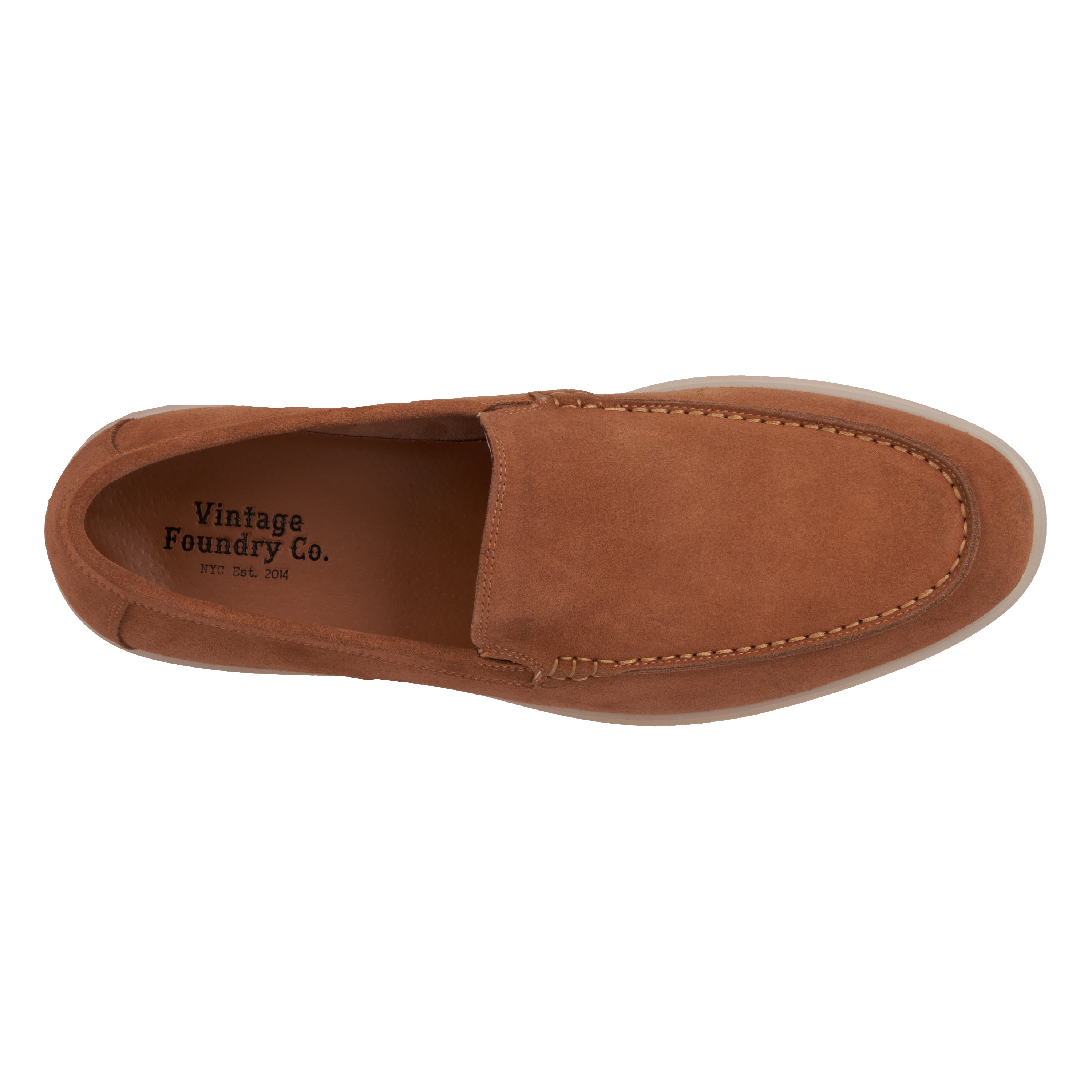  Vintage Foundry Co. Men's Ralph Loafer Casual Shoe - Dark Navy - Bonton