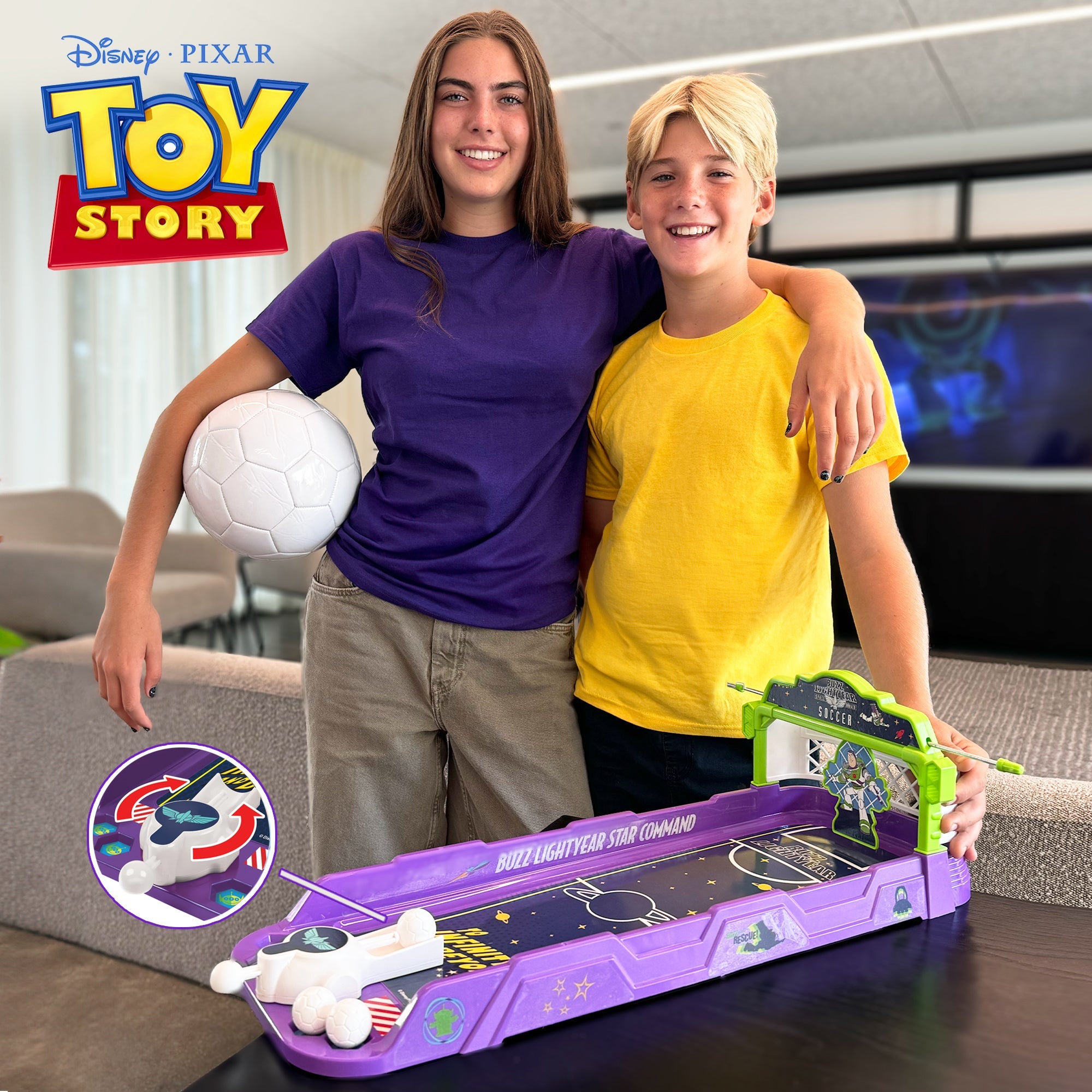  HobbyTron Buzz Lightyear Soccer Play Set - Default Title - Bonton