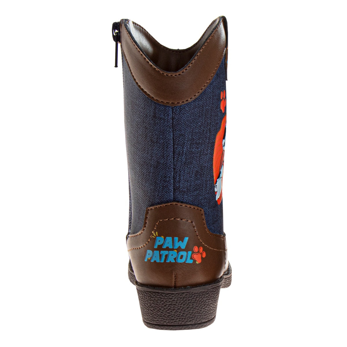  Josmo Josmo Paw Patrol Boys Cowboy Boots - Chase and Marshall Calf High Western Country Cow Boy Boot (Toddler) - 7 - Bonton