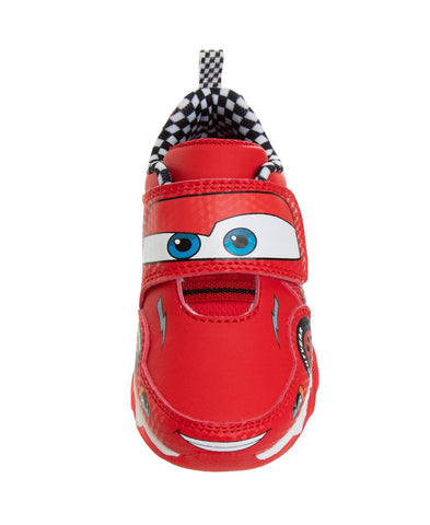 Disney Pixar Cars Boys Lightning McQueen Light Up Sneakers (Toddlers)