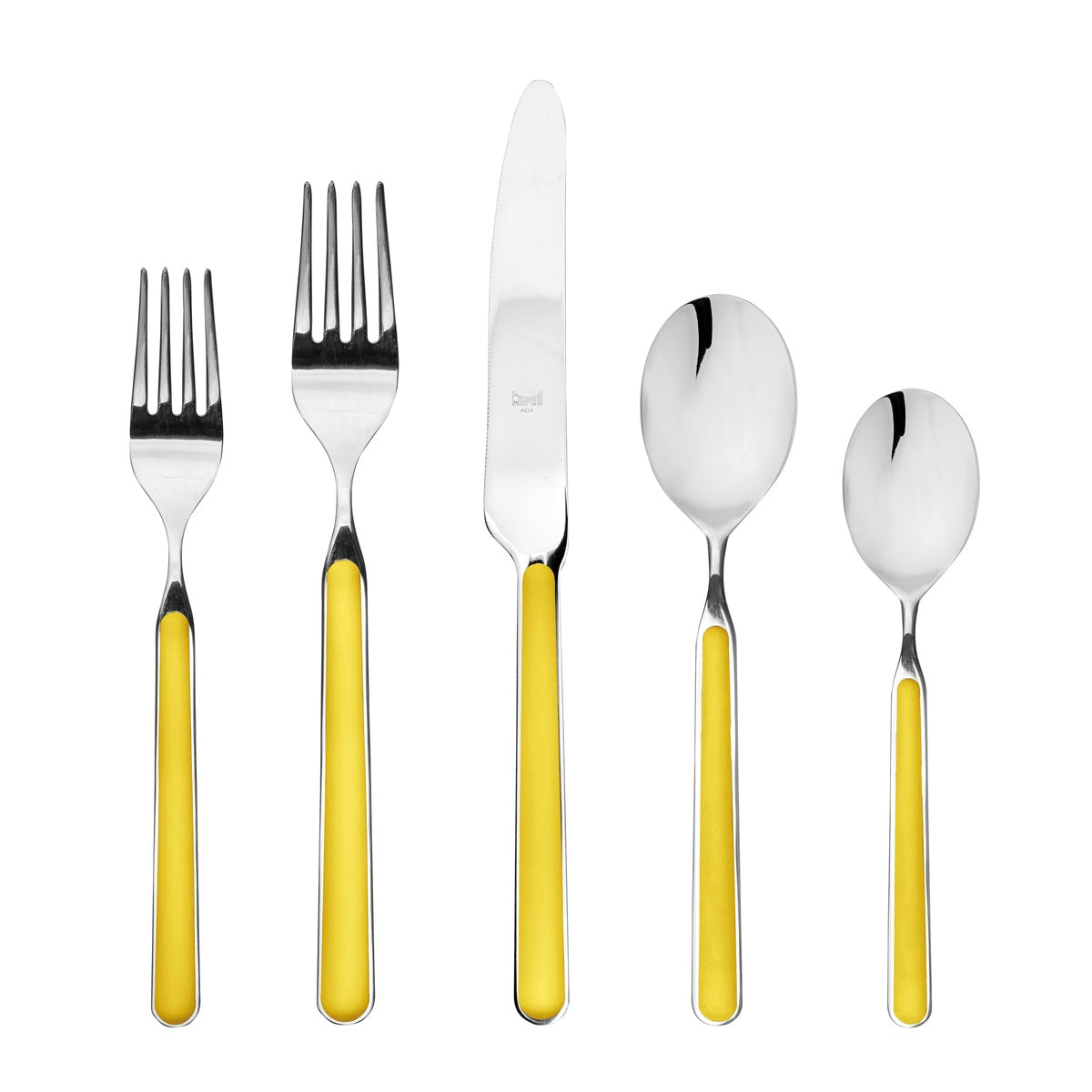  Mepra Fantasia Flatware Set - Yellow - Bonton