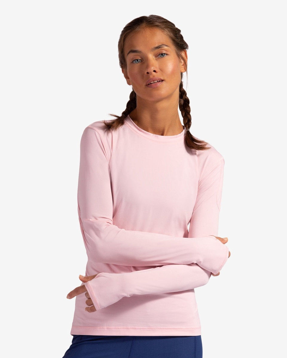  BloqUV WOMEN'S LONG SLEEVE 24/7 (2001) - Light Turquoise - Bonton