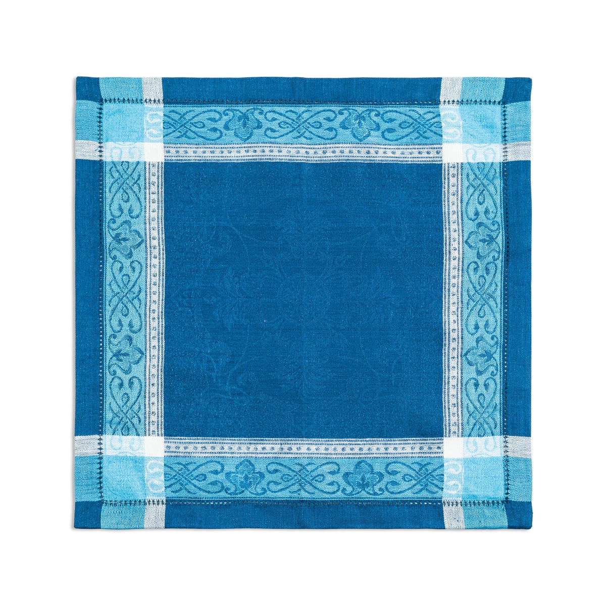  French Home Astra Set of 6 Linen Napkins – Shades of Blue - Default Title - Bonton