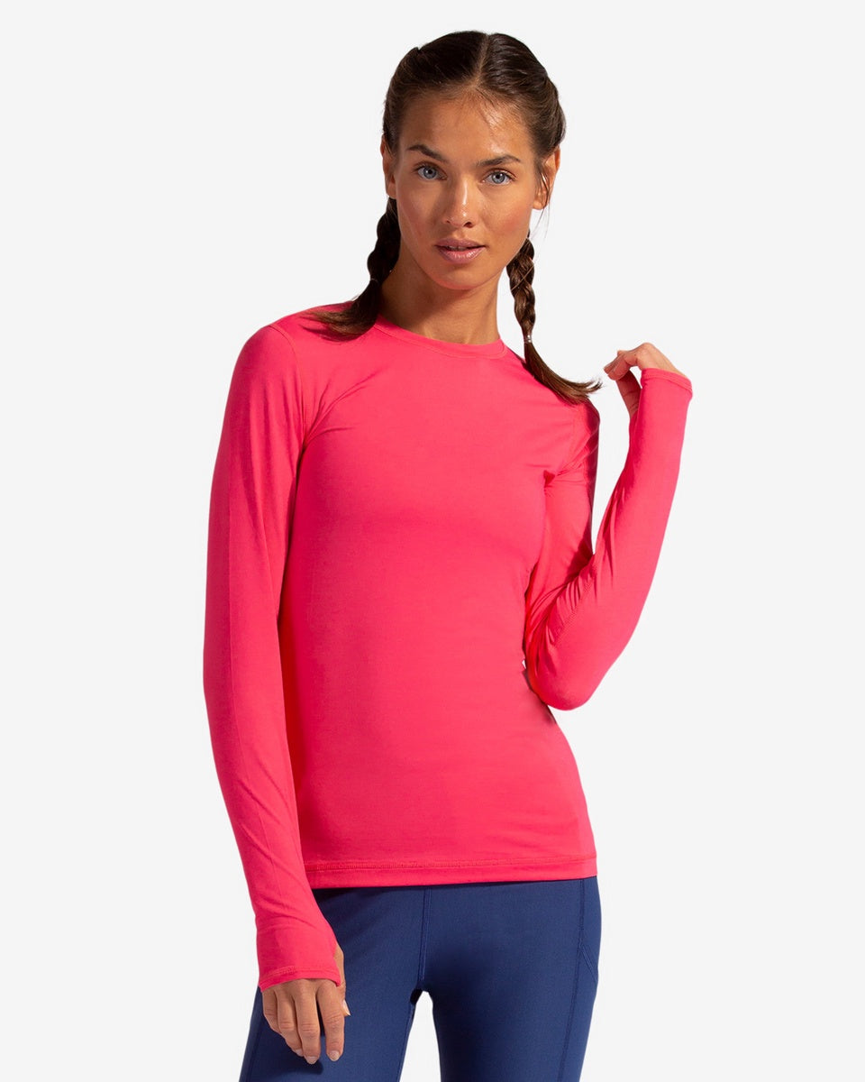  BloqUV WOMEN'S LONG SLEEVE 24/7 (2001) - Light Turquoise - Bonton