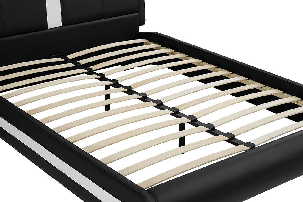  Camden Isle Carlton Bed - Black - Bonton