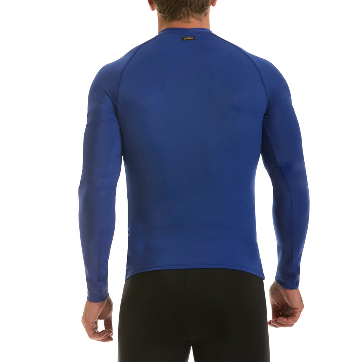  InstantFigure Insta Slim Activewear Compression Raglan Long Sleeve MA2010 - Black - Bonton