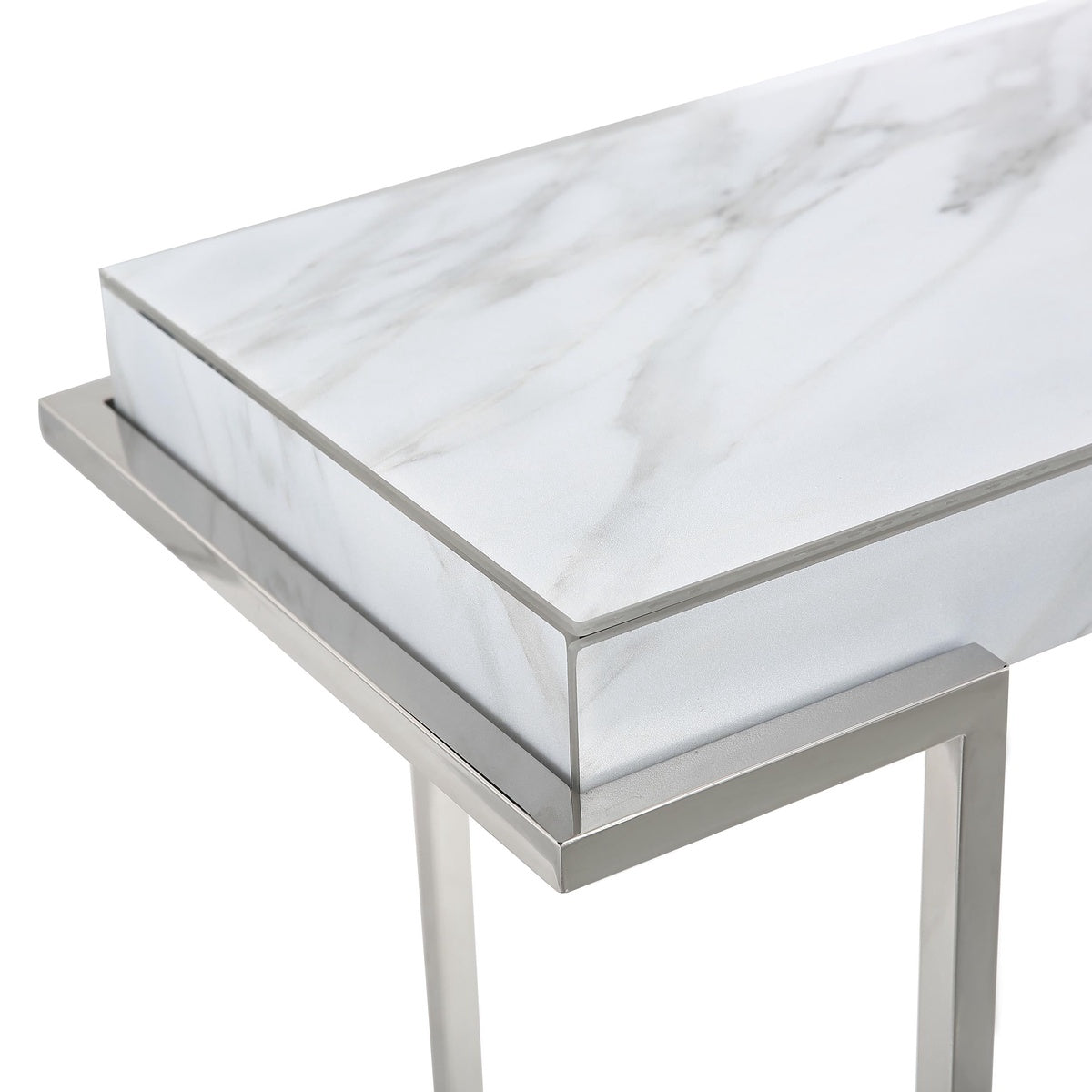  Camden Isle Aldon Wall Mirror and Console Table - Mirror - Bonton