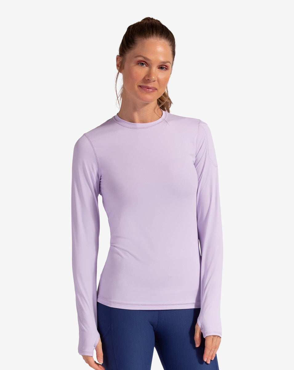  BloqUV WOMEN'S LONG SLEEVE 24/7 (2001) - Light Turquoise - Bonton