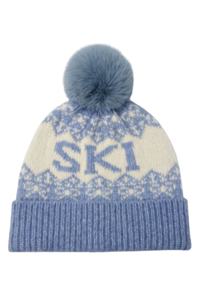  Marcus Adler Knit Ski Beanie - Blue - Bonton