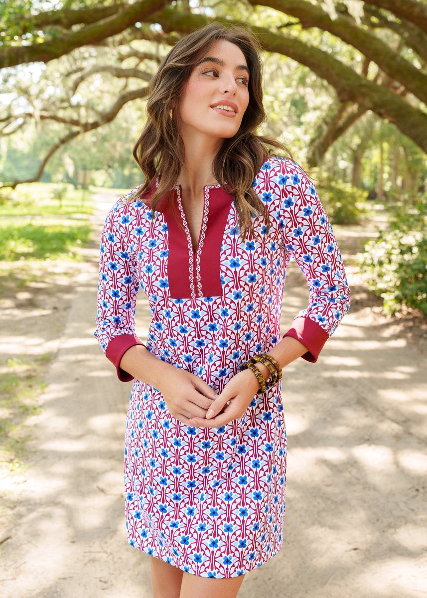  Cabana Life Concord Tunic Dress - XS - Bonton