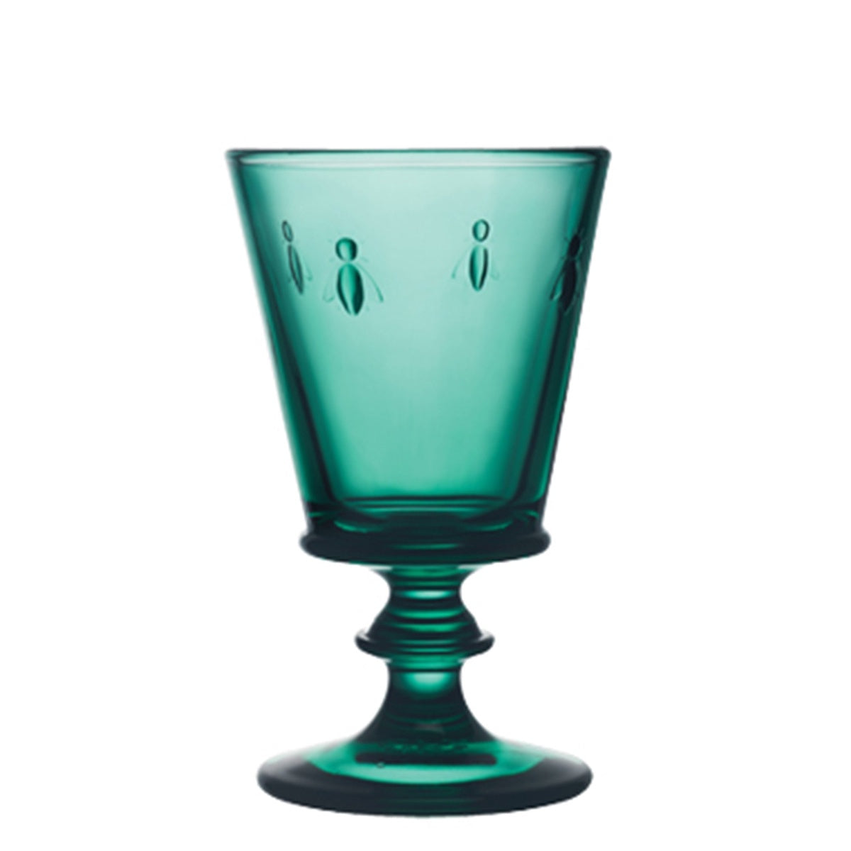  La Rochere Bee Wine Glass Emerald Set-6 - Default Title - Bonton