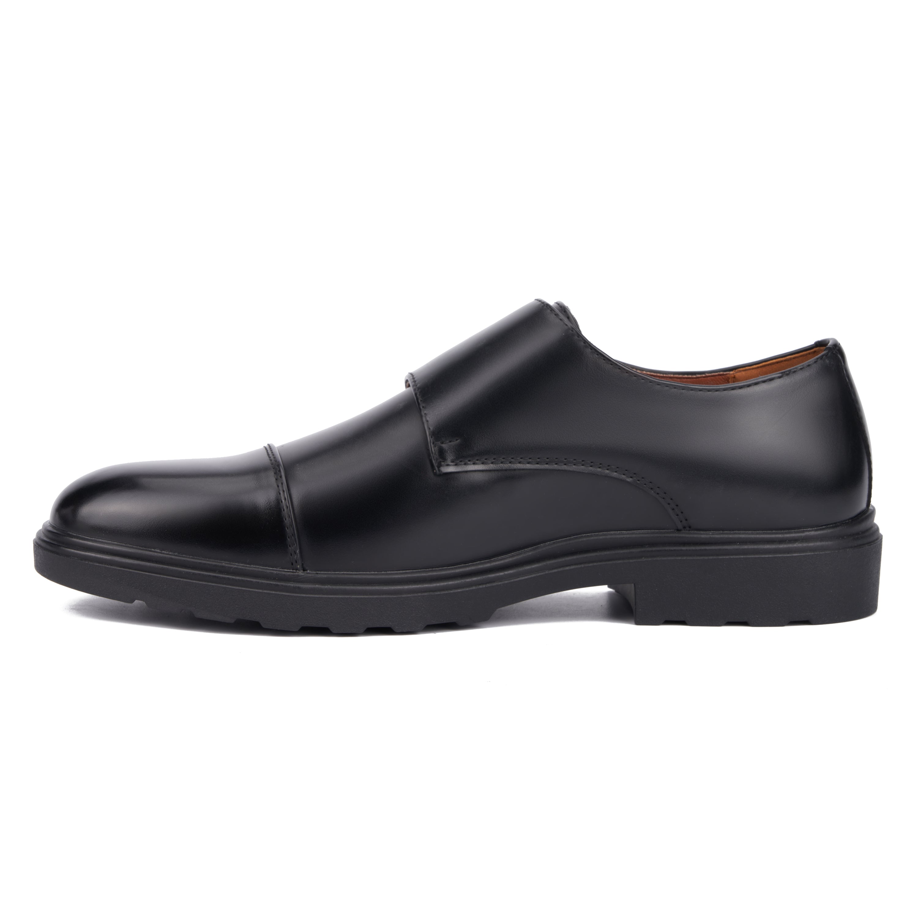  Xray Footwear Men's Gavin Monk Strap Dress Shoe - Black - Bonton