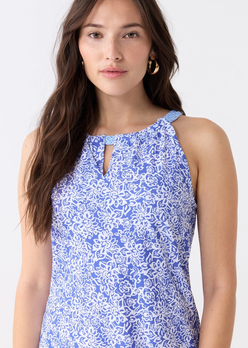  Cabana Life Lake Como Sleeveless Shift Dress - XS - Bonton