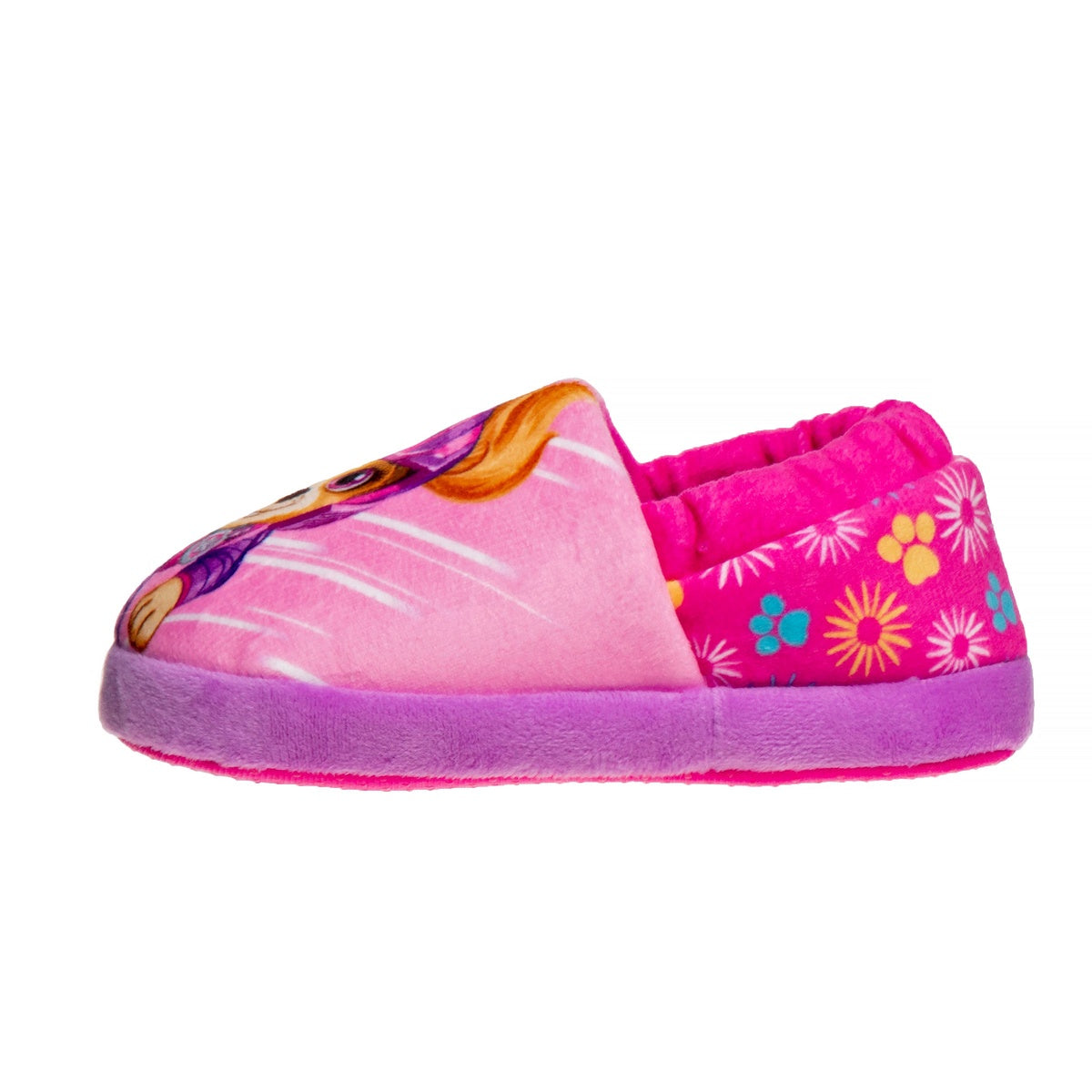  Josmo Nickelodeon Girls's' Paw Patrol Plush Fuzzy Skye and Liberty Slippers (Toddler) - 5-6 - Bonton