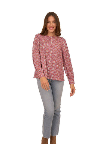 Camden Geo Long Sleeve Top