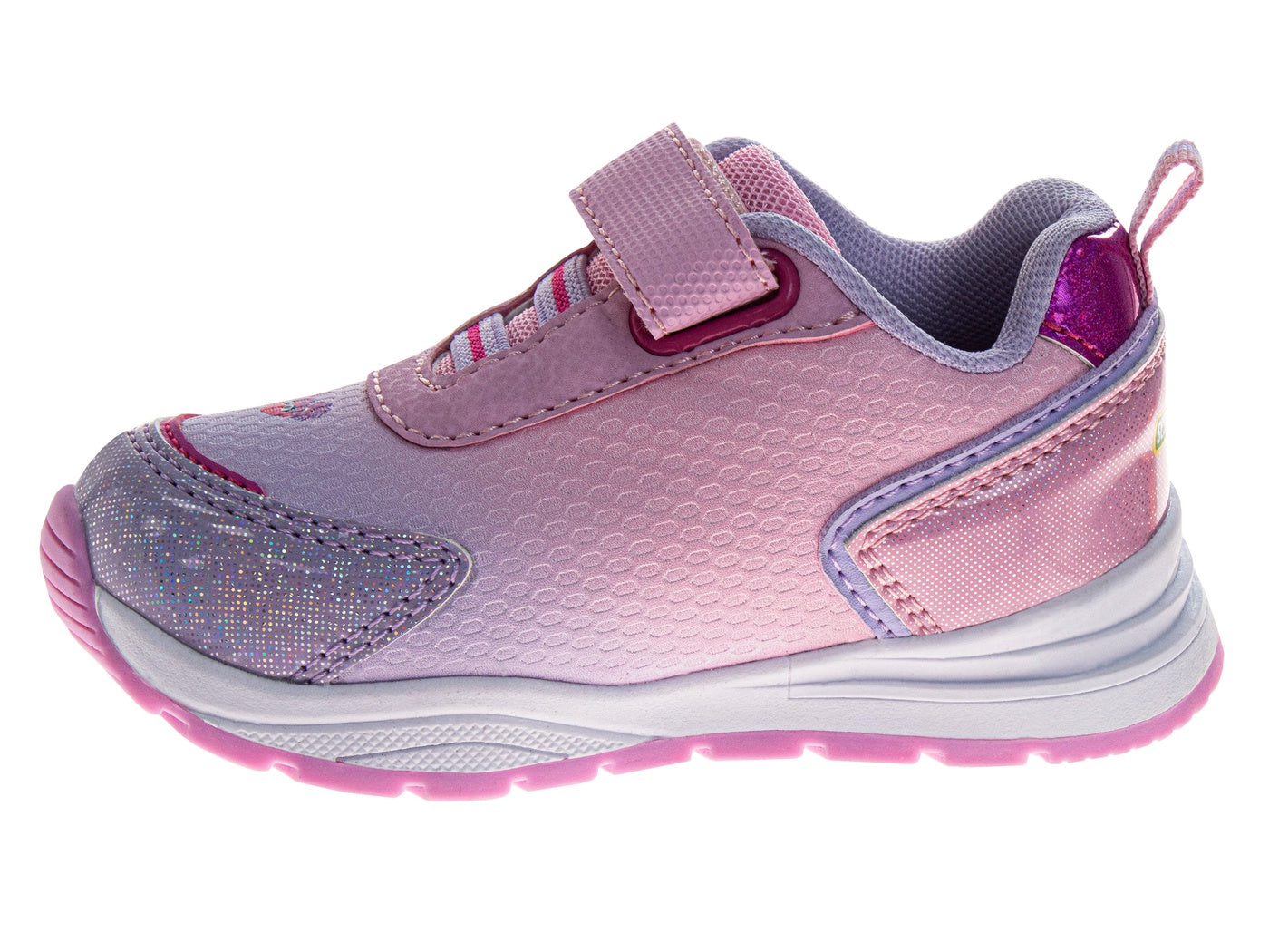  Josmo Sesame Street Girls Abby and Elmo Toddler Hook and Loop Lightup Sneakers - 5 - Bonton