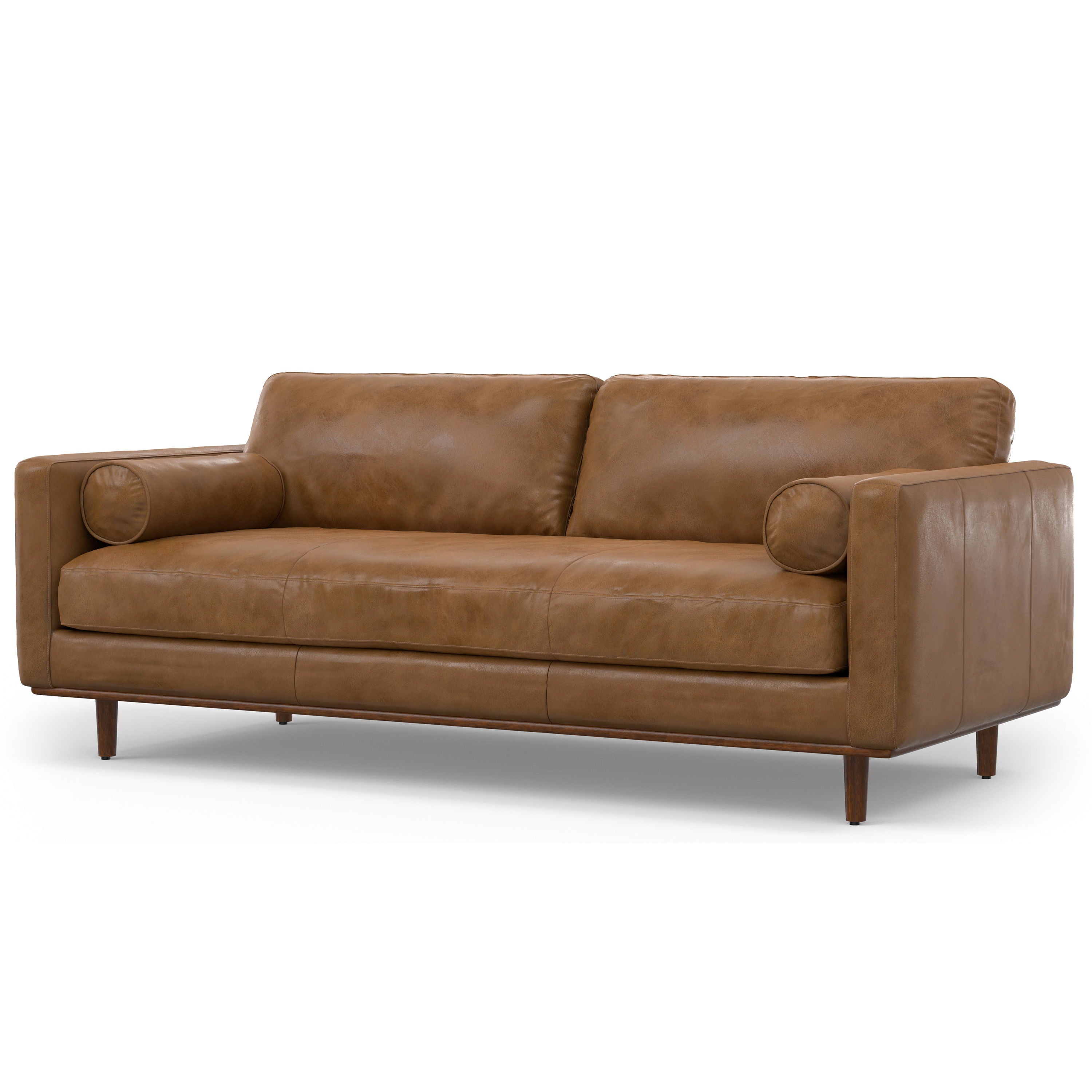  Couch Morrison - Upholstered Sofa - Dark Brown - Bonton
