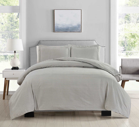 Bibb Home 4 Pc Duvet & Down Alternative Comforter Set