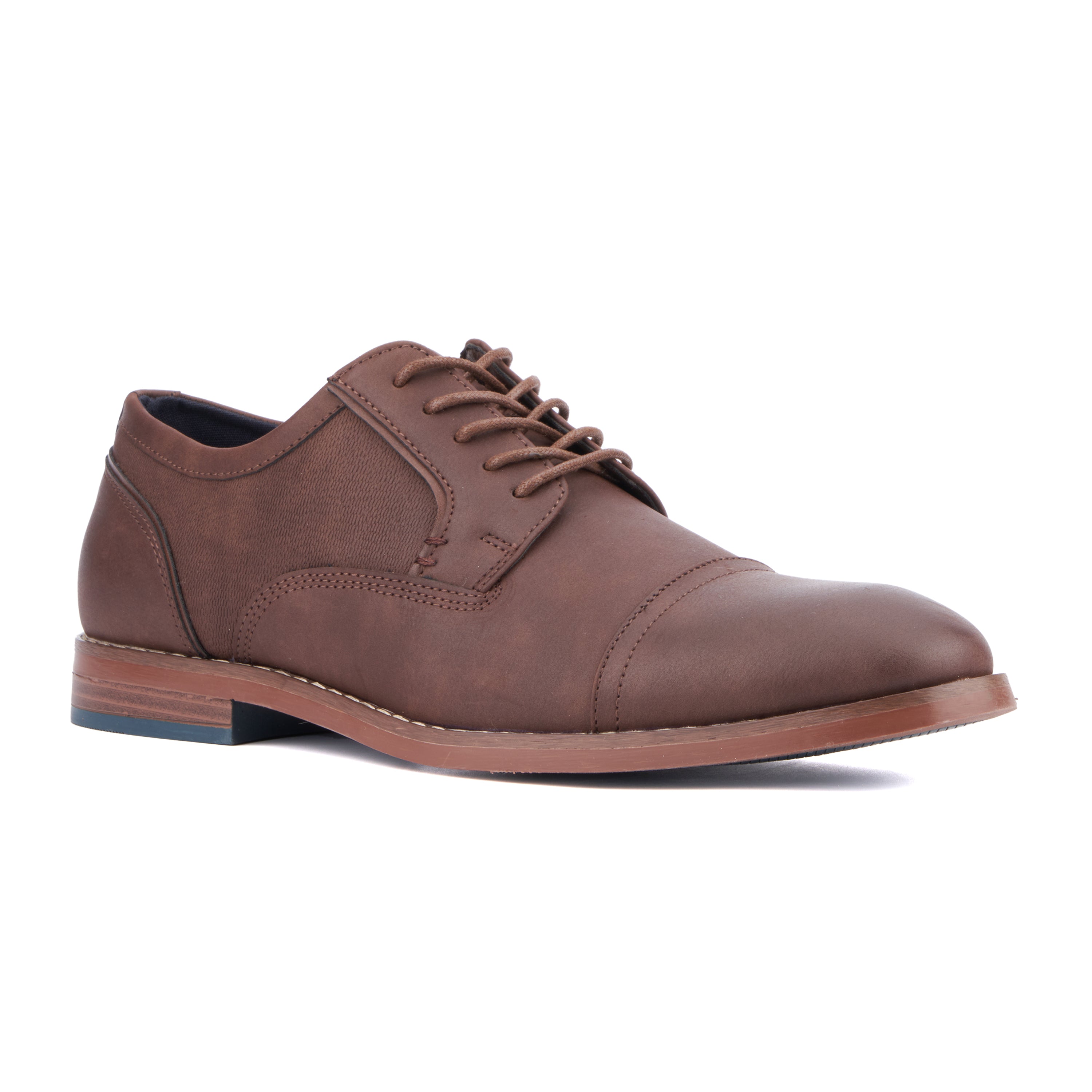  Reserved Footwear New York Men's Asher Oxford Casual Shoe - Brown - Bonton