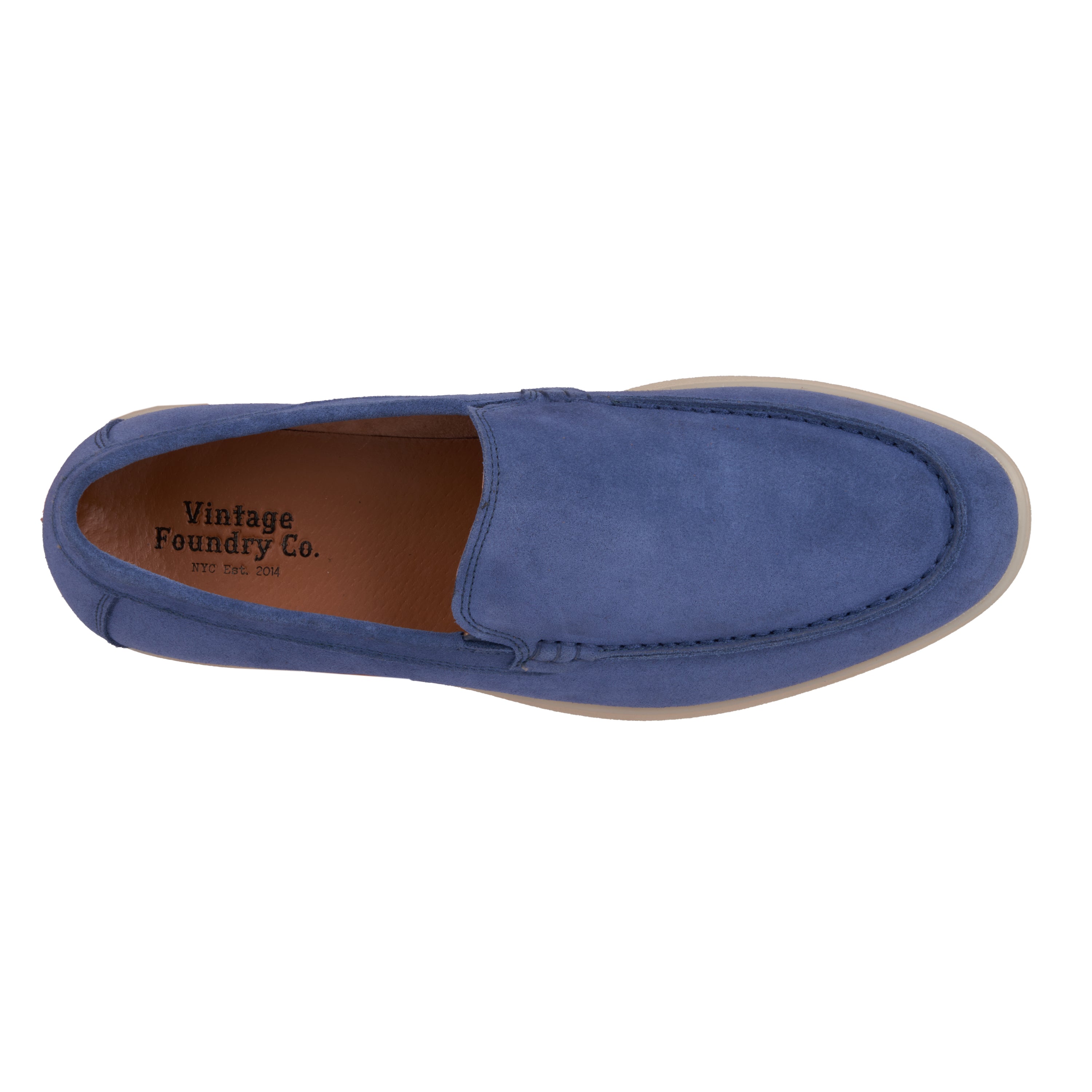  Vintage Foundry Co. Men's Ralph Loafer Casual Shoe - Dark Navy - Bonton