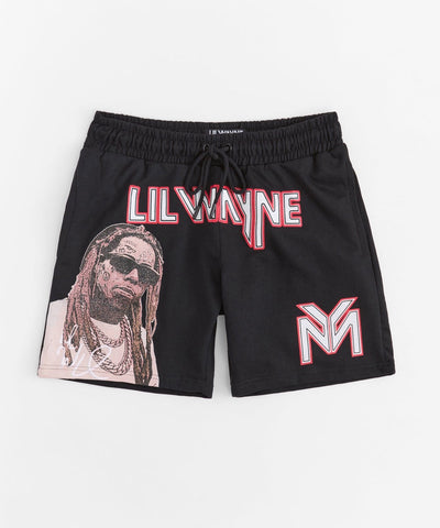 Lil Wayne Fleece Short - Black