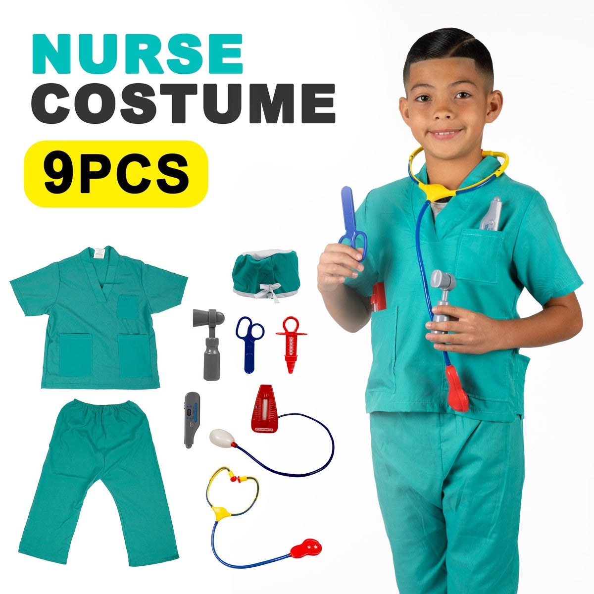  HobbyTron Nurse Costume Set - Default Title - Bonton