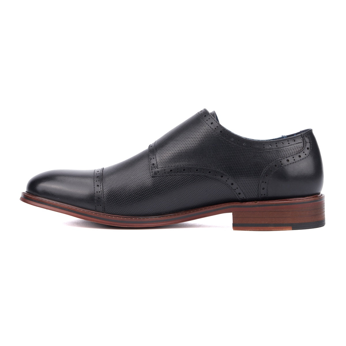  Vintage Foundry Co. Men's Morgan Dress Monk Strap - Tan - Bonton