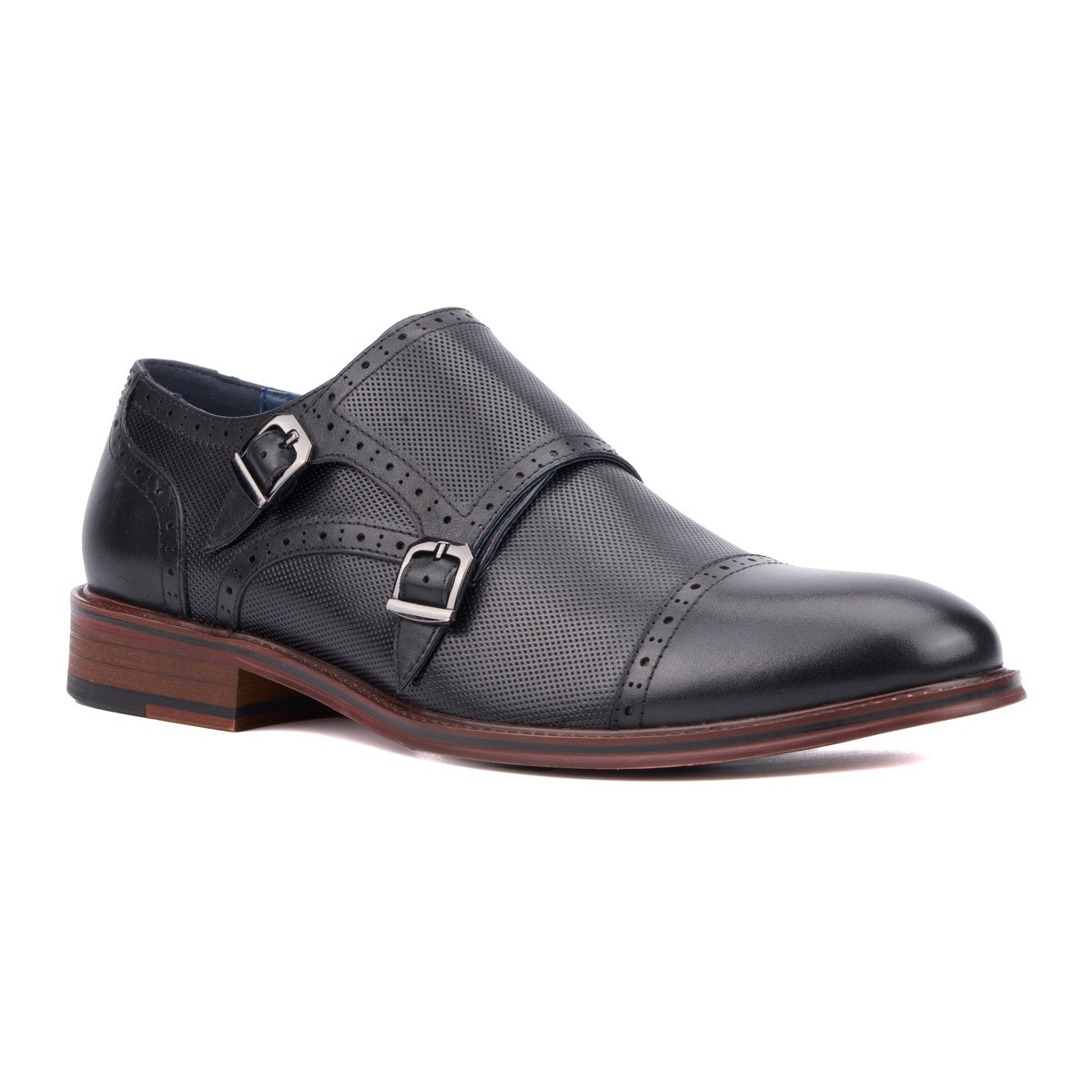  Vintage Foundry Co. Men's Morgan Dress Monk Strap - Tan - Bonton
