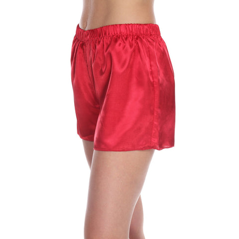 Women's Satin Cami and Shorts Pajama Set