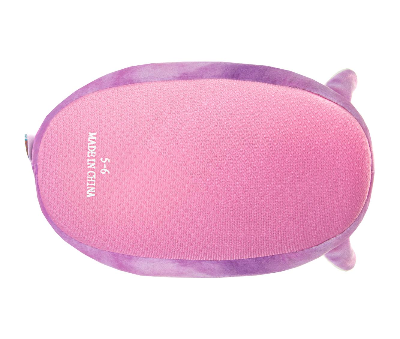  Josmo Squishmallows Lola the Unicorn Toddler Dual Sizes Girls' Slippers - 12-Nov - Bonton
