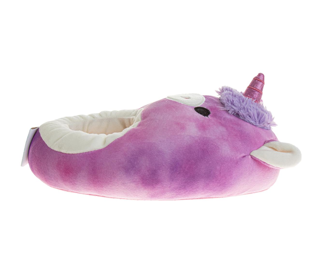  Josmo Squishmallows Lola the Unicorn Toddler Dual Sizes Girls' Slippers - 12-Nov - Bonton