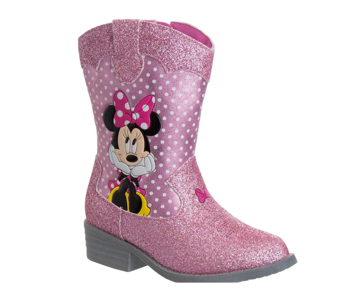  Josmo Disney Minnie Mouse Girls Cowgirl Western Boots (Toddler) - 6 - Bonton