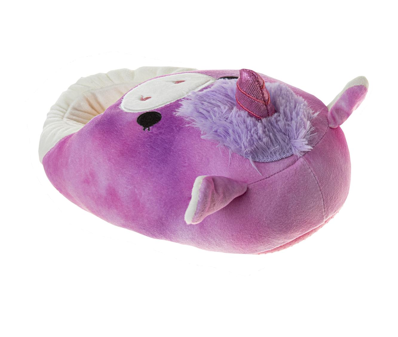  Josmo Squishmallows Lola the Unicorn Toddler Dual Sizes Girls' Slippers - 12-Nov - Bonton