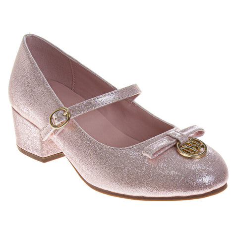 Badgley Mischka Girls' Toddler Heels Classy Dress Shoes